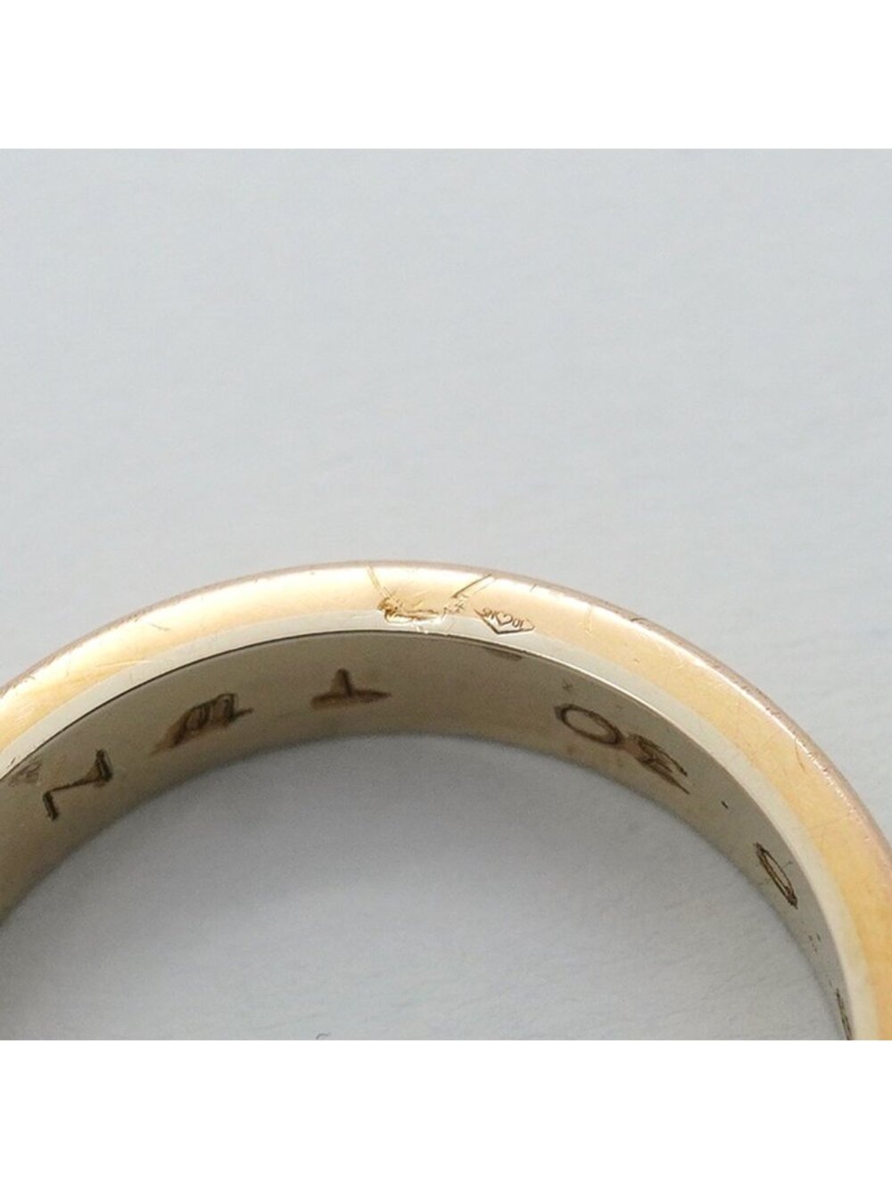 Cartier Ring Vendome 18k Yellow Gold 18k White Pink - Picture 8 of 12